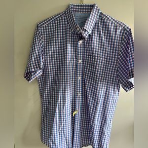 BR Grant slim fit short sleeve shirt- M